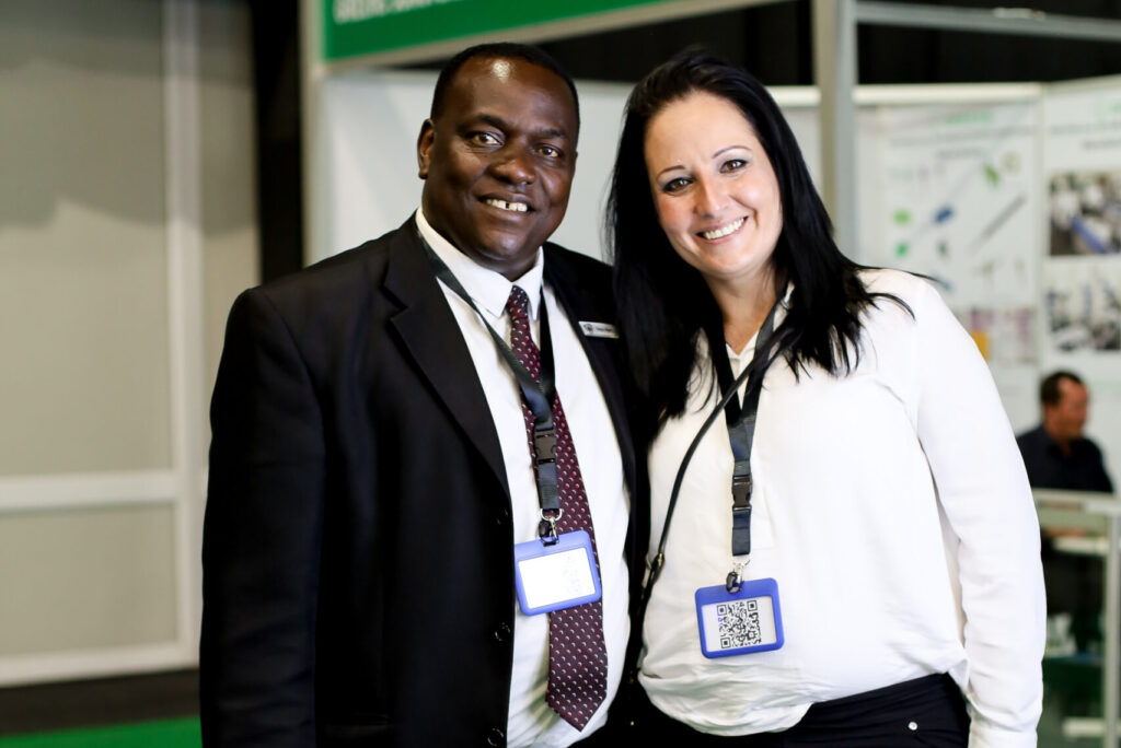 Kaya Njani(General Manager) and Marion Souma