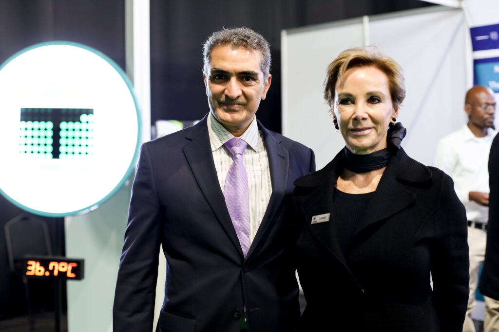 Medical Indicators CEO Ajey Atre and Dr Temp CEO Corinne Turchetti