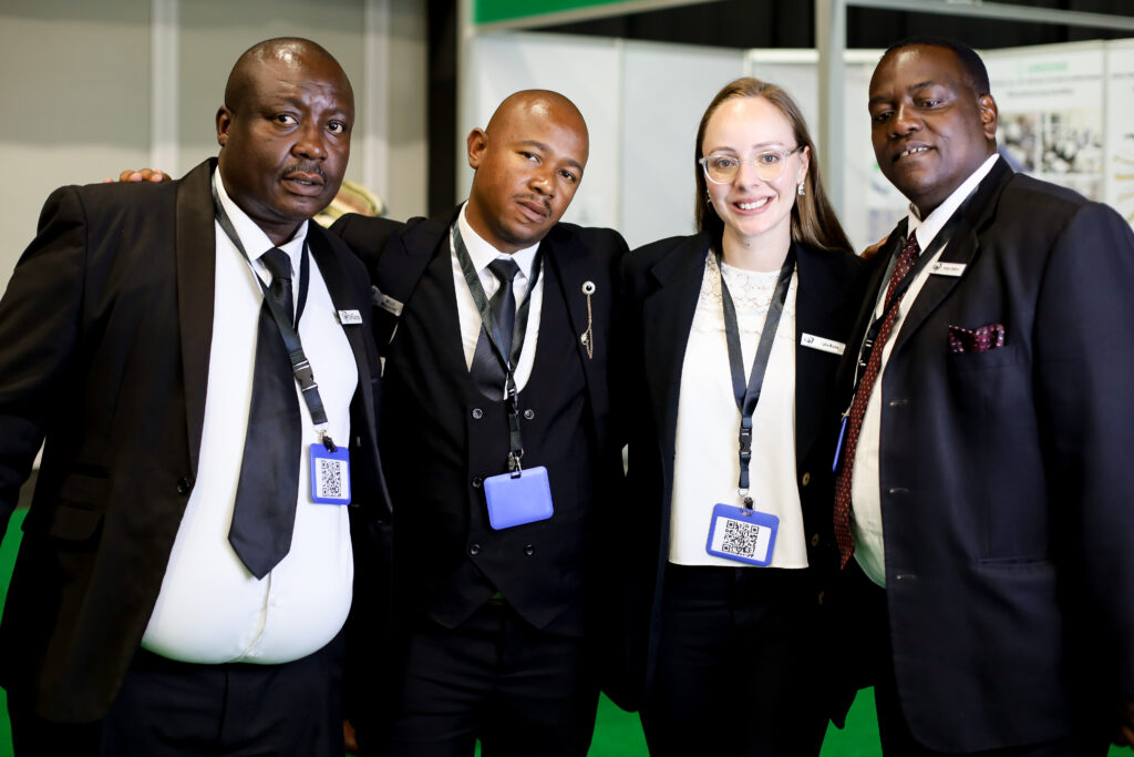 Tumi Moloto(RSM), Sello Malefane (PSC), Kyla Bam (OPM) and Kaya Njani (GM)